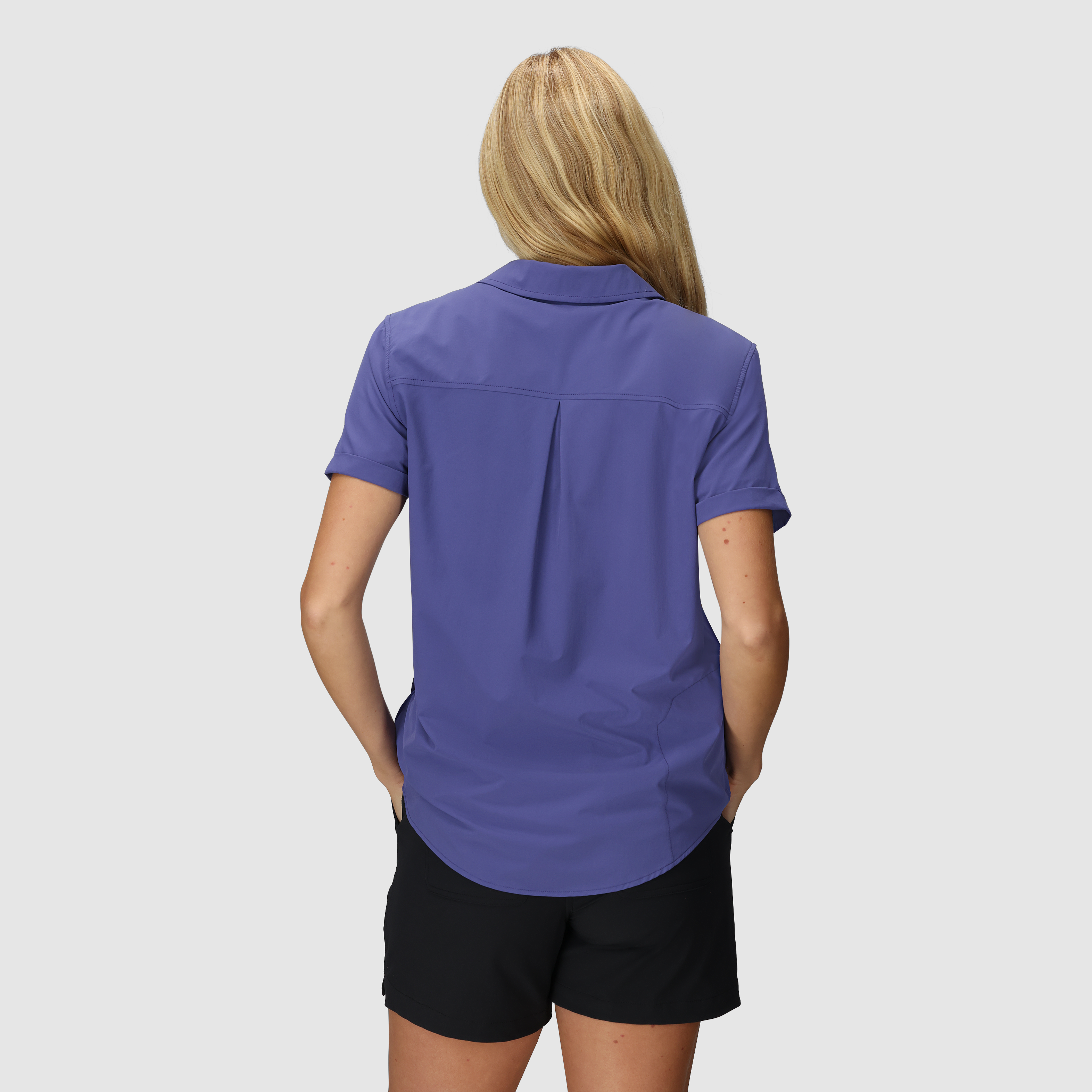 Women's UPF 50+ Sun Protection Short Sleeve Shirt - Lightweight Quick-Dry UV Shirt for Hiking, Beach & Outdoor Activities