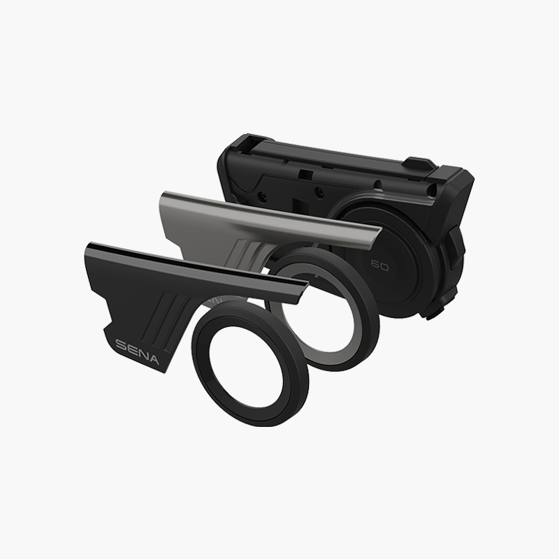 SENA 60S Bluetooth Headset Dual Pack - Motorcycle Intercom System for Riders with Noise Control & Long Battery Life - Perfect for Group Rides, Touring & Adventure Motorcycling