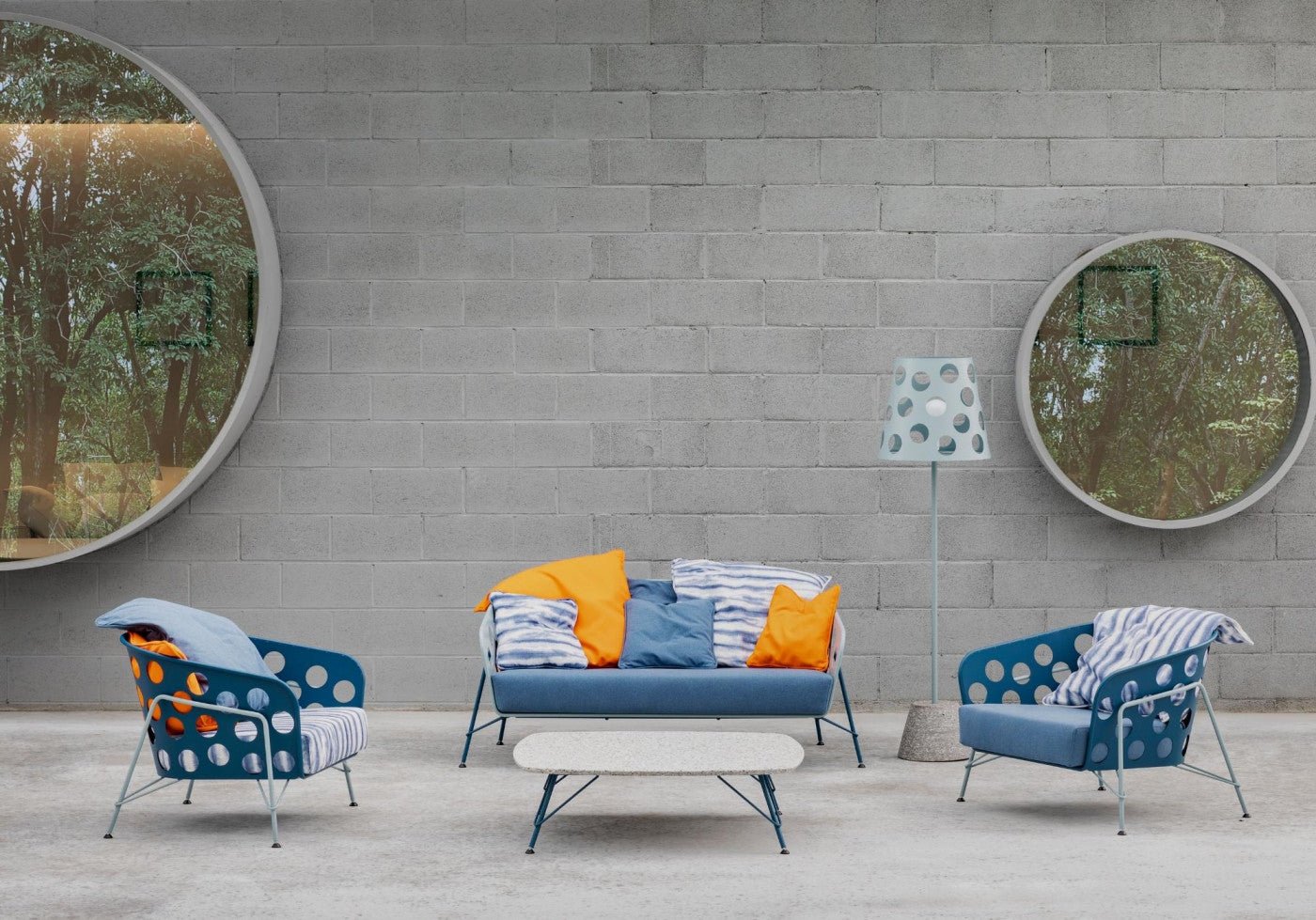Bolle Coffee Table by Midj - Modern Minimalist Living Room Furniture for Small Spaces - Perfect for Apartments, Lofts & Cozy Home Decor