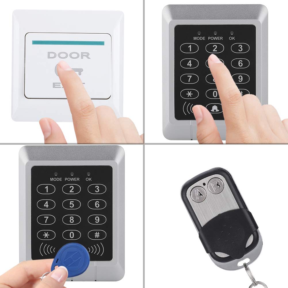 Sonew Smart Door Access Control System - Electric Magnetic Door Lock with Keypad, 180kg Magnetic Lock, Doorbell & Remote Control for Home & Office Security | Ideal for Apartments, Gated Communities & Business Entrances