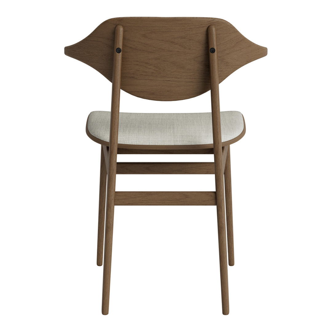 Bufala Dining Chair - Upholstered Seat for Kitchen, Dining Room & Office - Comfortable Modern Furniture for Home & Restaurant Use