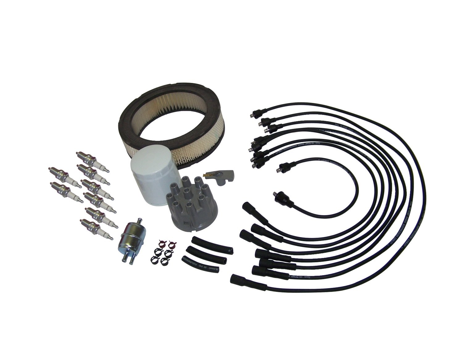 Crown Vintage Tune Up Kit - Premium Motorcycle Maintenance Set for Harley Davidson & Cruisers | Essential Bike Care Tools for Oil Change, Chain Lubrication & Basic Repairs