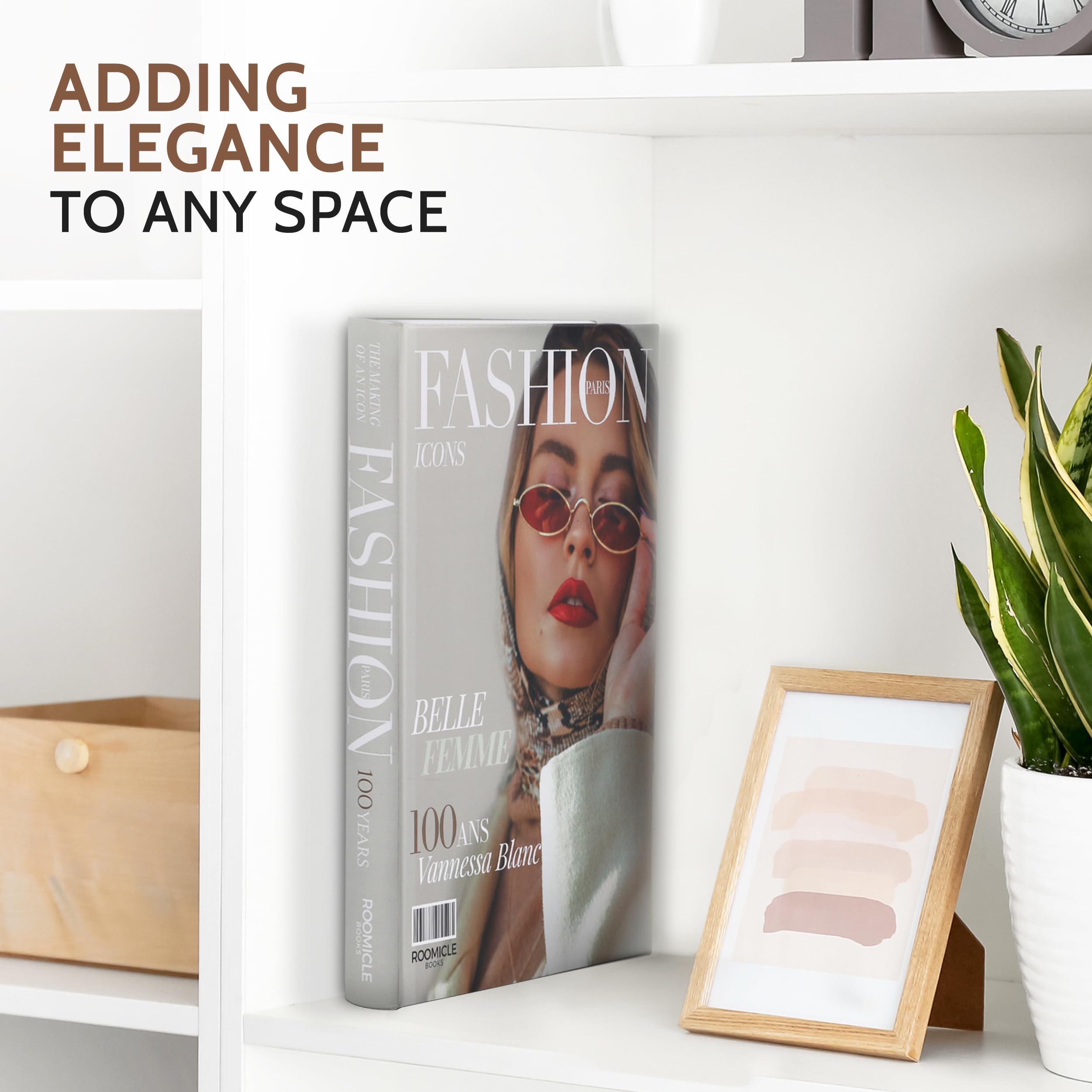 Decorative Faux Books for Home & Coffee Table Decor - Stylish Living Room Accents