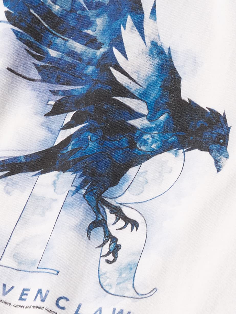 Harry Potter Ravenclaw Mystic Wash Girls T-Shirt - Official Hogwarts House Apparel for Fans & Cosplay | Casual Wear & Gift for Potterheads | Perfect for Halloween, Comic Con, Harry Potter Themed Parties & Everyday Wear | Great for School, Movie Nights, and Wizard-Themed Events