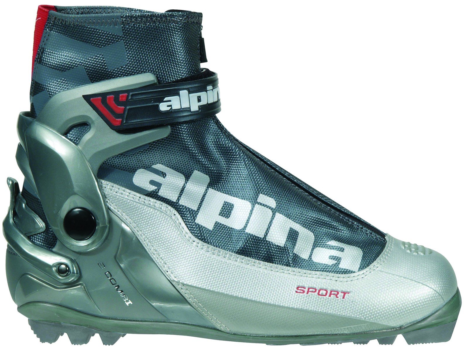 Alpina S Combi Sport Series Cross-Country Nordic Ski Boots - Lightweight & Comfortable for Men & Women - Perfect for Winter Trails, Fitness Skiing & Outdoor Adventures