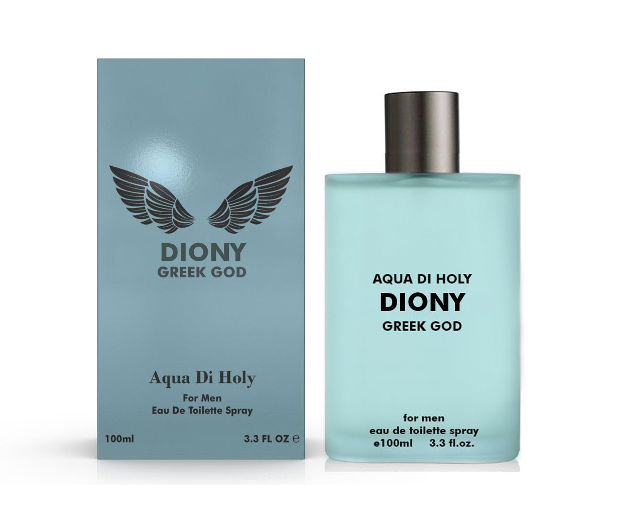 Aqua Di Holy Diony Cologne for Men - 100ml Eau De Toilette Spray | Long-Lasting Fresh Scent | Perfect for Daily Wear, Office & Special Occasions