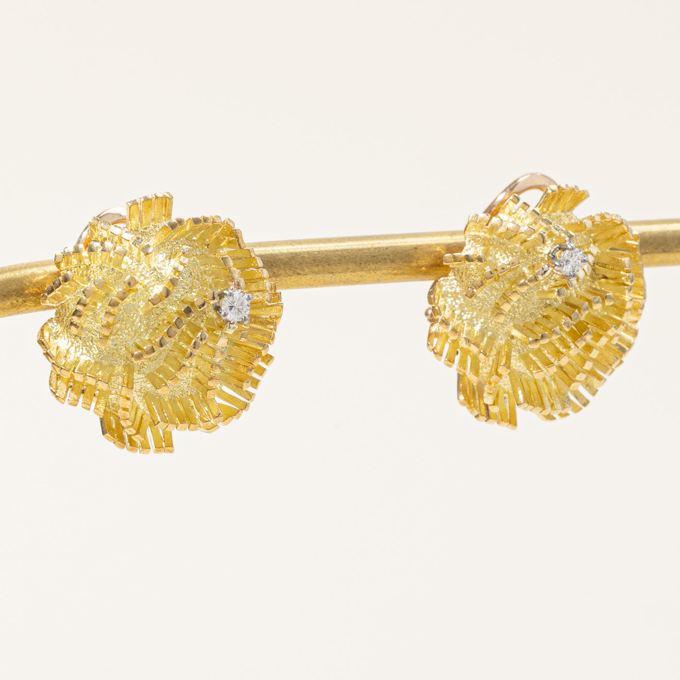0.09ctw Diamond Cocktail Earrings for Women - Elegant Cubic Zirconia Stud Earrings for Parties, Weddings & Evening Events