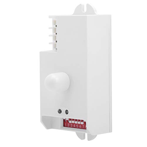 5.8GHz Microwave Motion Sensor Switch - 2-16m High Sensitivity Radar Sensor for Smart Lighting Control | Ideal for Home Automation, Underground Parking & Channel Lighting Systems