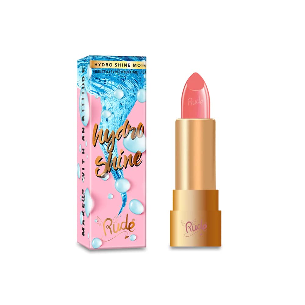 Hydro Shine Moisturizing Lipstick - Sweet Rose Long Lasting Hydrating Lip Color - Perfect for Daily Wear, Date Night & Special Occasions