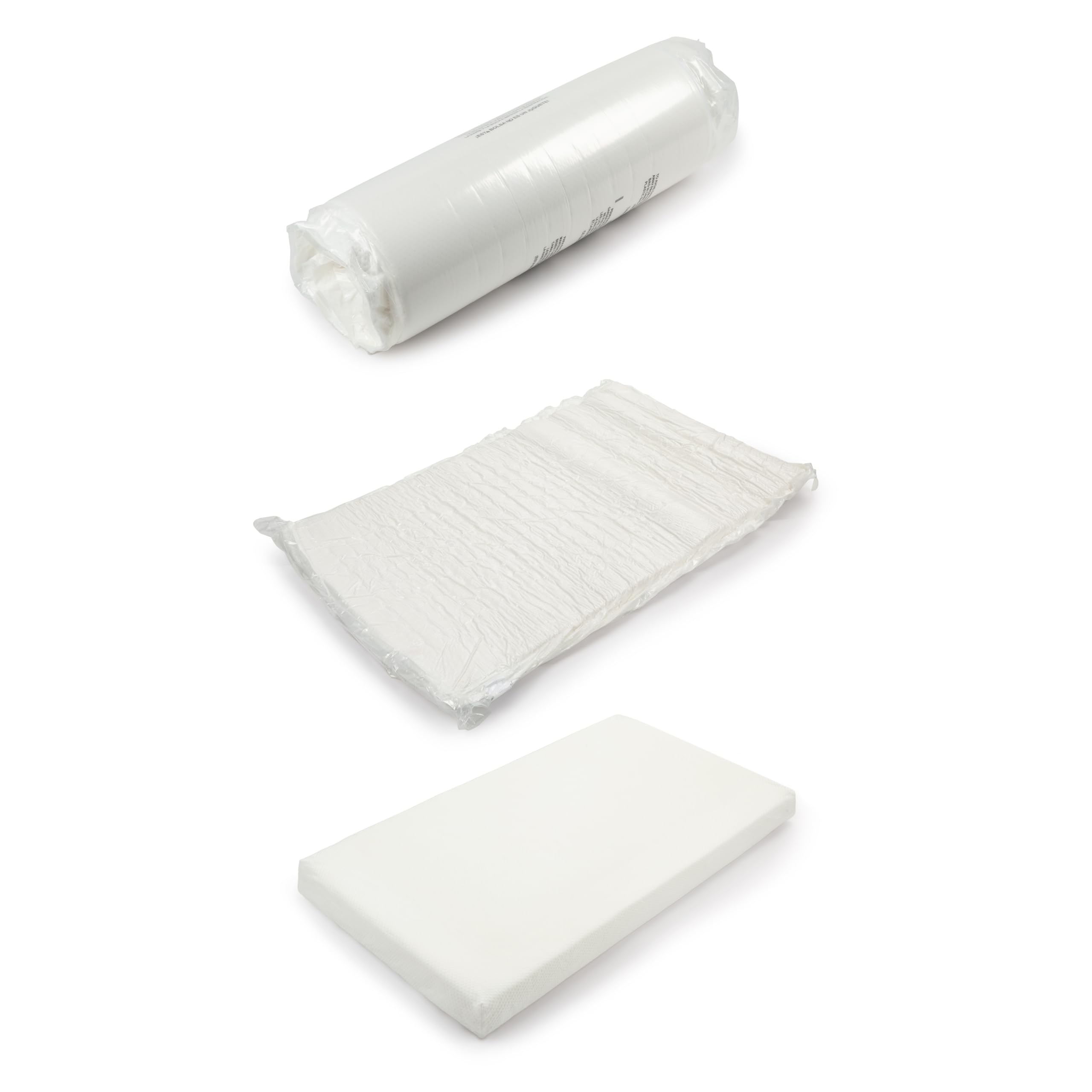 Graco Benton 5-in-1 Convertible Crib with Premium Foam Mattress for Baby & Toddler - White Nursery Furniture for Newborns to Big Kids