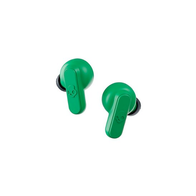 Skullcandy DIME True Wireless Earbuds - Green | Bluetooth In-Ear Headphones for Gym, Running & Travel | Noise Isolating with Mic & Long Battery Life
