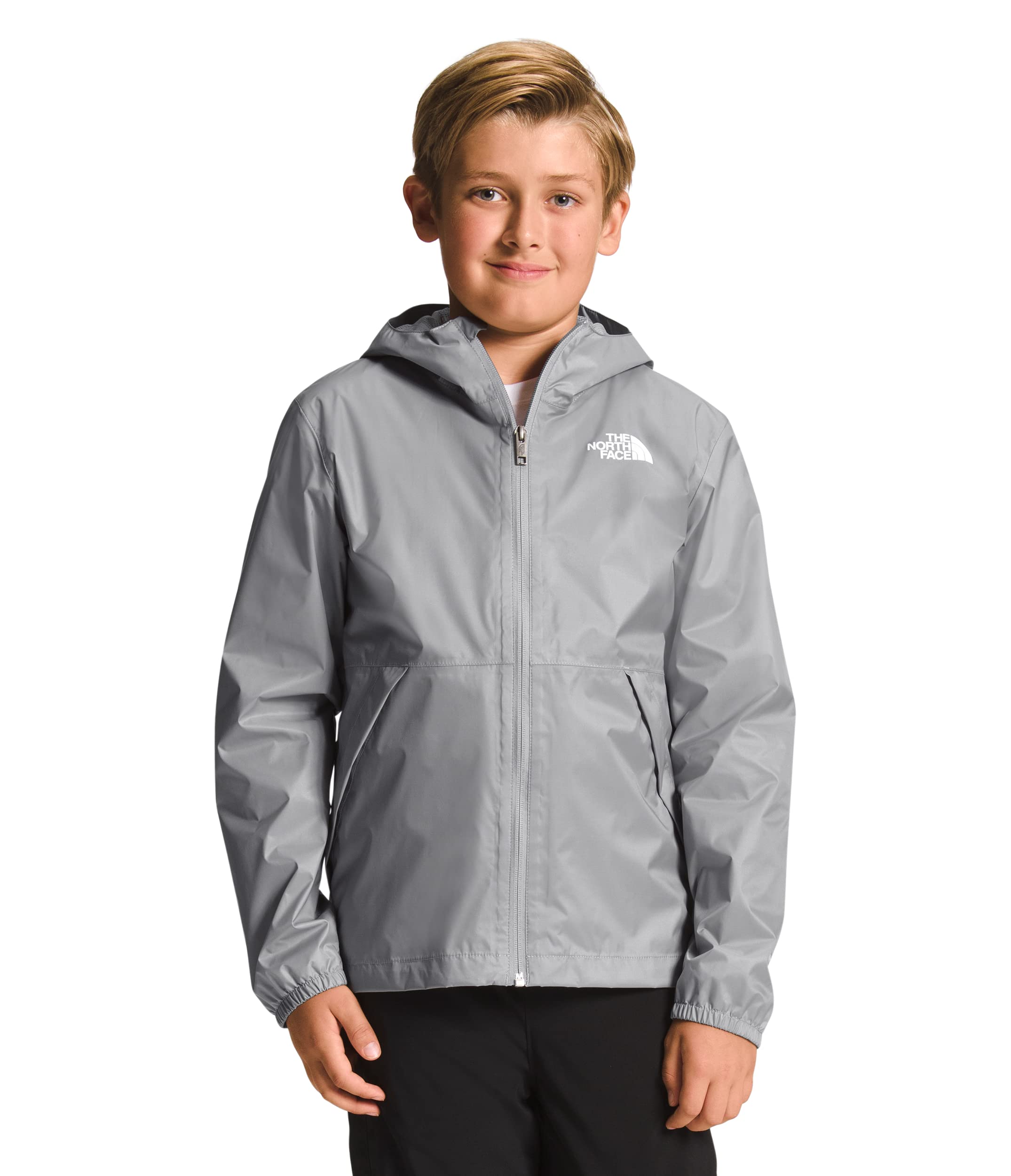 The North Face Boys Zipline Waterproof Rain Jacket for Kids - Lightweight Windproof Outdoor Jacket for Hiking, Camping & School (Toddler & Youth Sizes)