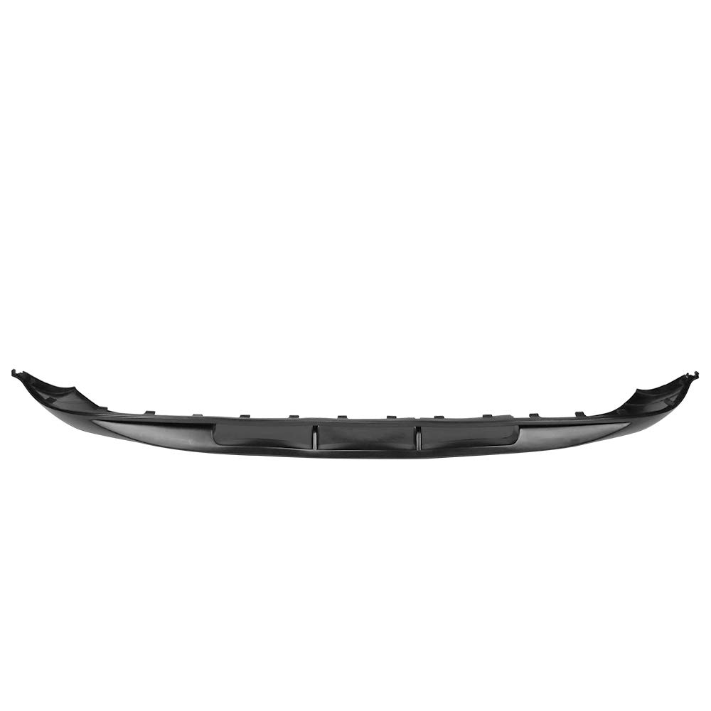 IKON MOTORSPORTS 20AE Style Front Bumper Lip Spoiler - Black PU Splitter Chin Diffuser for 1999-2005 Volkswagen Jetta (MK4) | Enhances Aerodynamics & Aggressive Styling for Street Racing & Car Shows