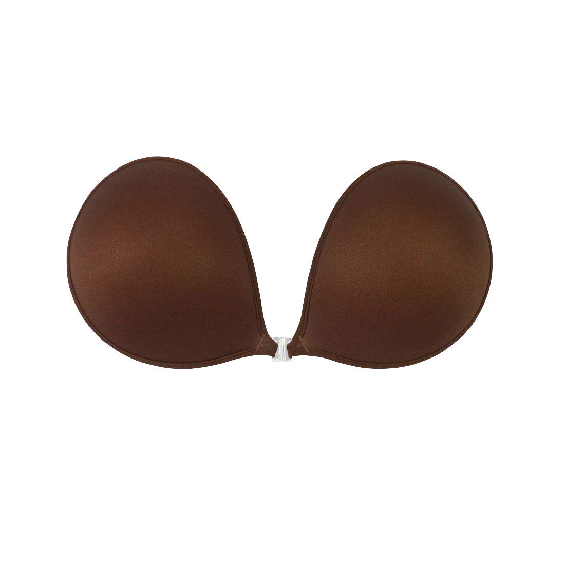 NuBra Women's Plunge Push Up Bra - Invisible Adhesive Strapless Bra for Deep Neckline Dresses & Special Occasions