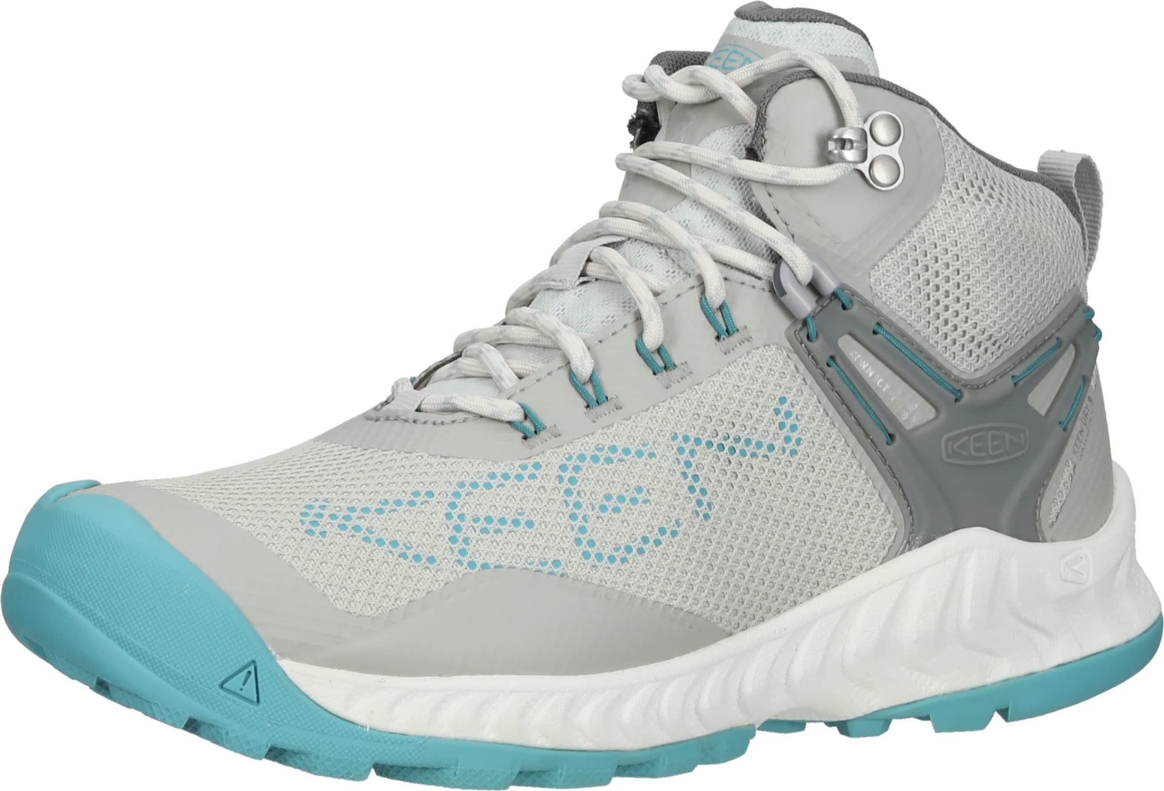 KEEN Women's Nxis Evo Mid Height Waterproof Hiking Boots - Lightweight & Comfortable for Outdoor Adventures, Fast Packing, Trail Running & Camping