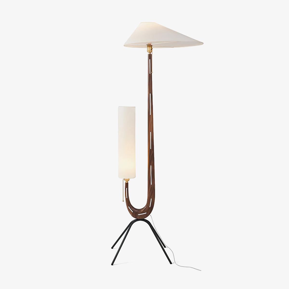 Modern Giraffe Floor Lamp for Living Room - Adjustable LED Standing Light for Bedroom, Nursery & Office - Tall Animal-Themed Decor for Kids Room & Home Decor