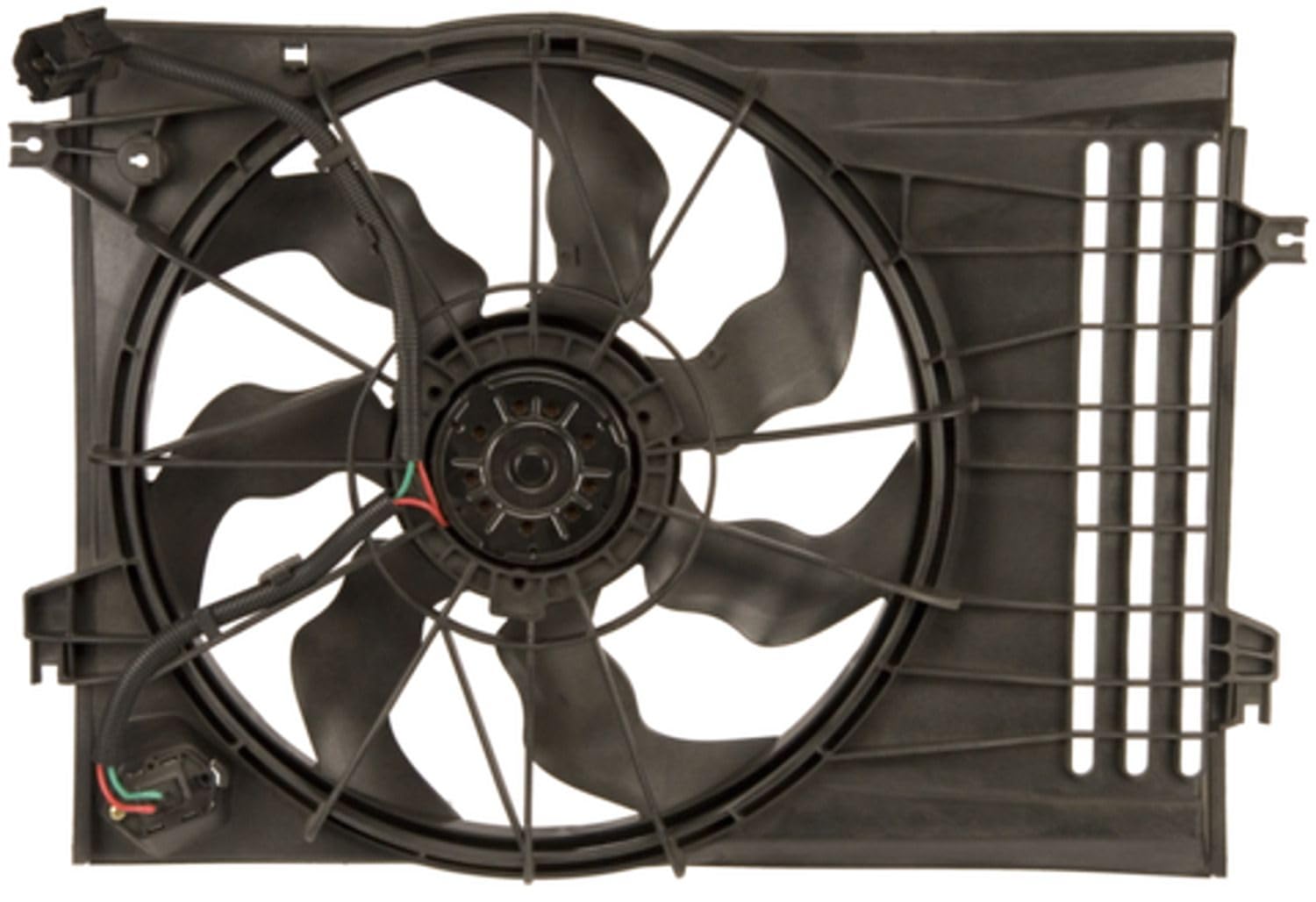 Four Seasons 75988 Radiator Fan Motor Assembly - Replacement for Car Cooling System - Perfect for Overheating Prevention & Engine Temperature Control