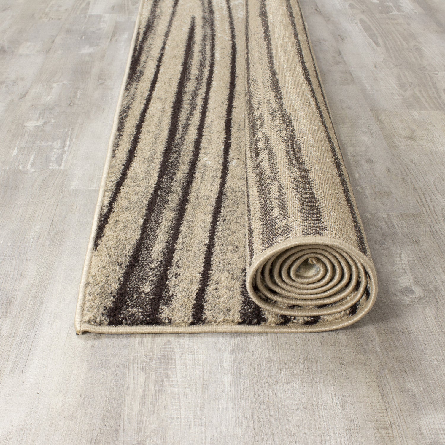 Castella Blue Cream Serene Arches Area Rug - Soft Modern Boho Rug for Living Room, Bedroom & Nursery - Non-Slip Comfortable Floor Mat