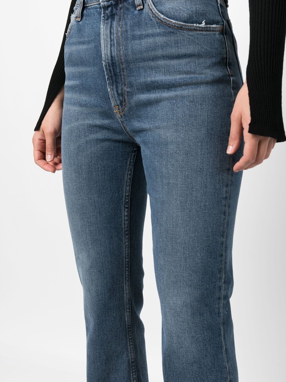 Best 3X1 Stretch Skinny Jeans for Women - High Waist Blue Denim Pants - Perfect for Casual Wear, Office & Night Out