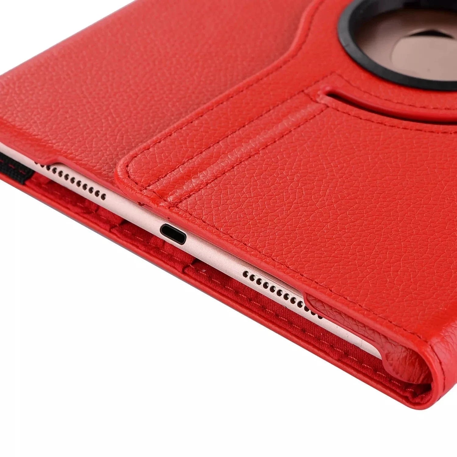 360° Rotating Genuine Leather Smart Case Cover for iPad Air 3 (3rd Generation) 10.5 Inch - Blue | Slim Protective Stand Case with Auto Sleep/Wake | Perfect for Work, Travel & Home Use