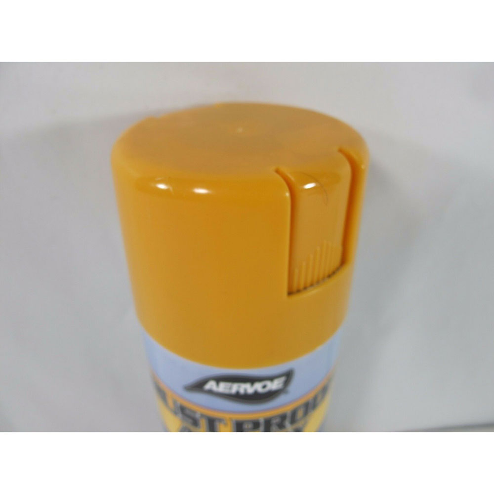 Aervoe 168 Catalyzed Yellow Rust Proof Enamel Spray Paint - Durable Anti-Corrosion Coating for Metal, Wood & Outdoor Furniture - Perfect for DIY Projects, Automotive Parts & Industrial Equipment Protection