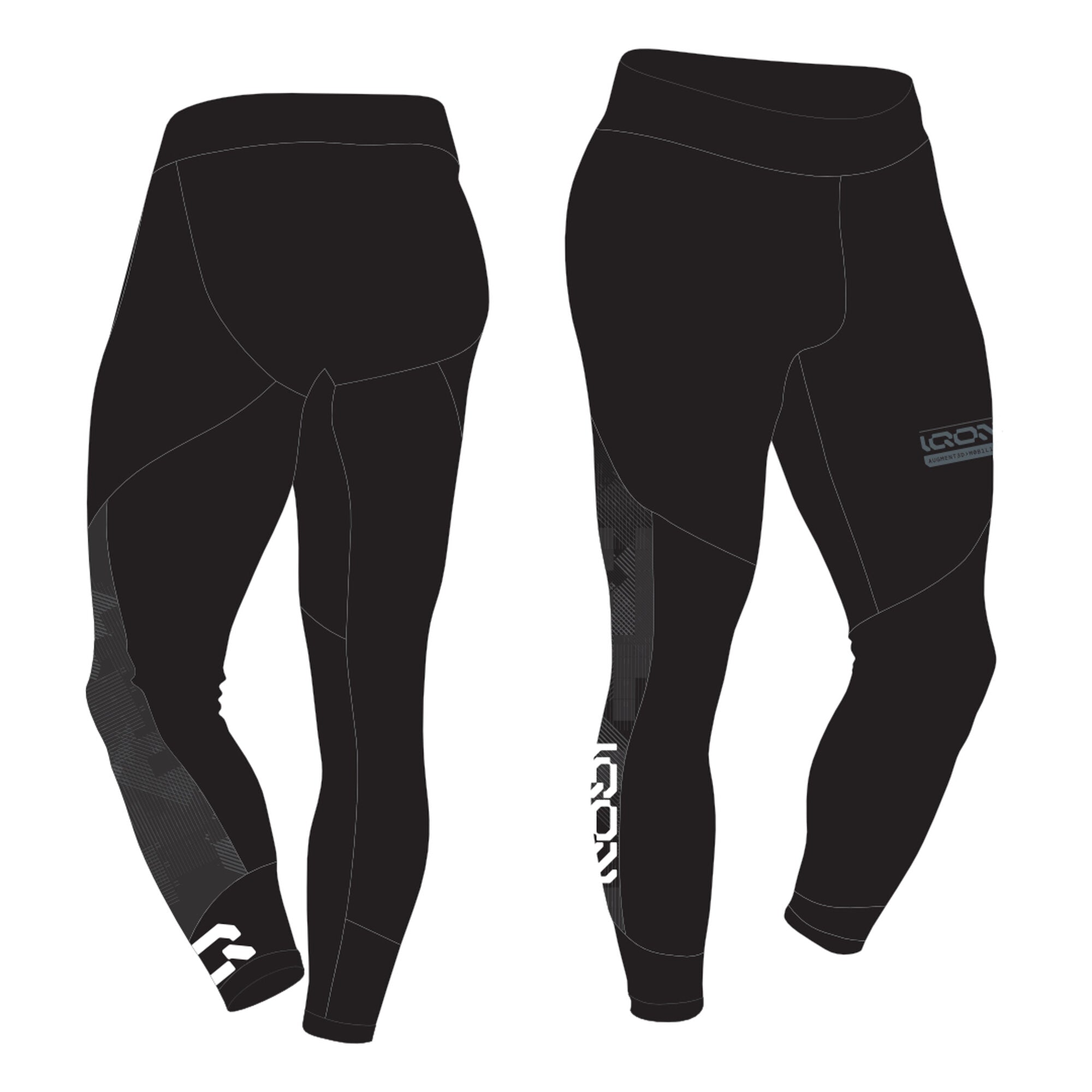 IQON High-Performance Workout Tights for Women & Men - Moisture-Wicking, Compression Fit Yoga Pants for Running, Gym & Active Lifestyle