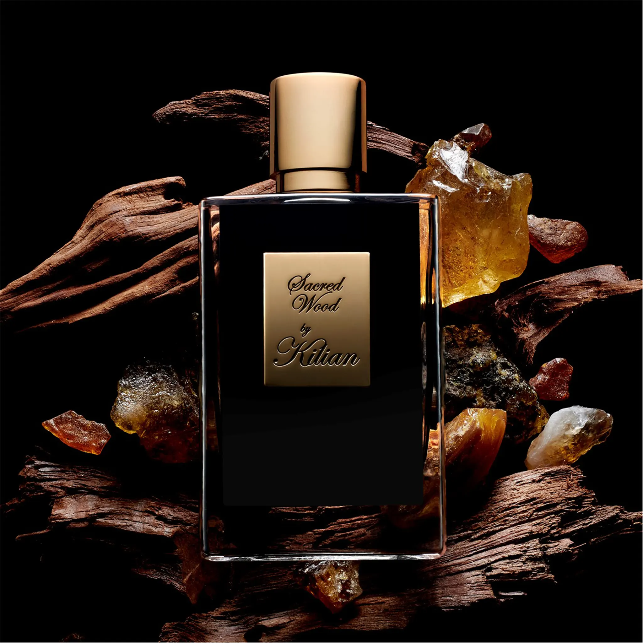 Kilian Paris Sacred Wood Perfume for Women & Men - Luxury Woody Fragrance Eau de Parfum - Perfect for Date Night, Special Occasions & Gift Giving