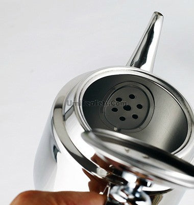 Premium Stainless Steel Tea Kettle with Removable Infuser - Fast Boiling, Drip-Free Spout - Perfect for Loose Leaf Tea, Herbal Tea & Coffee Brewing at Home, Office or Camping