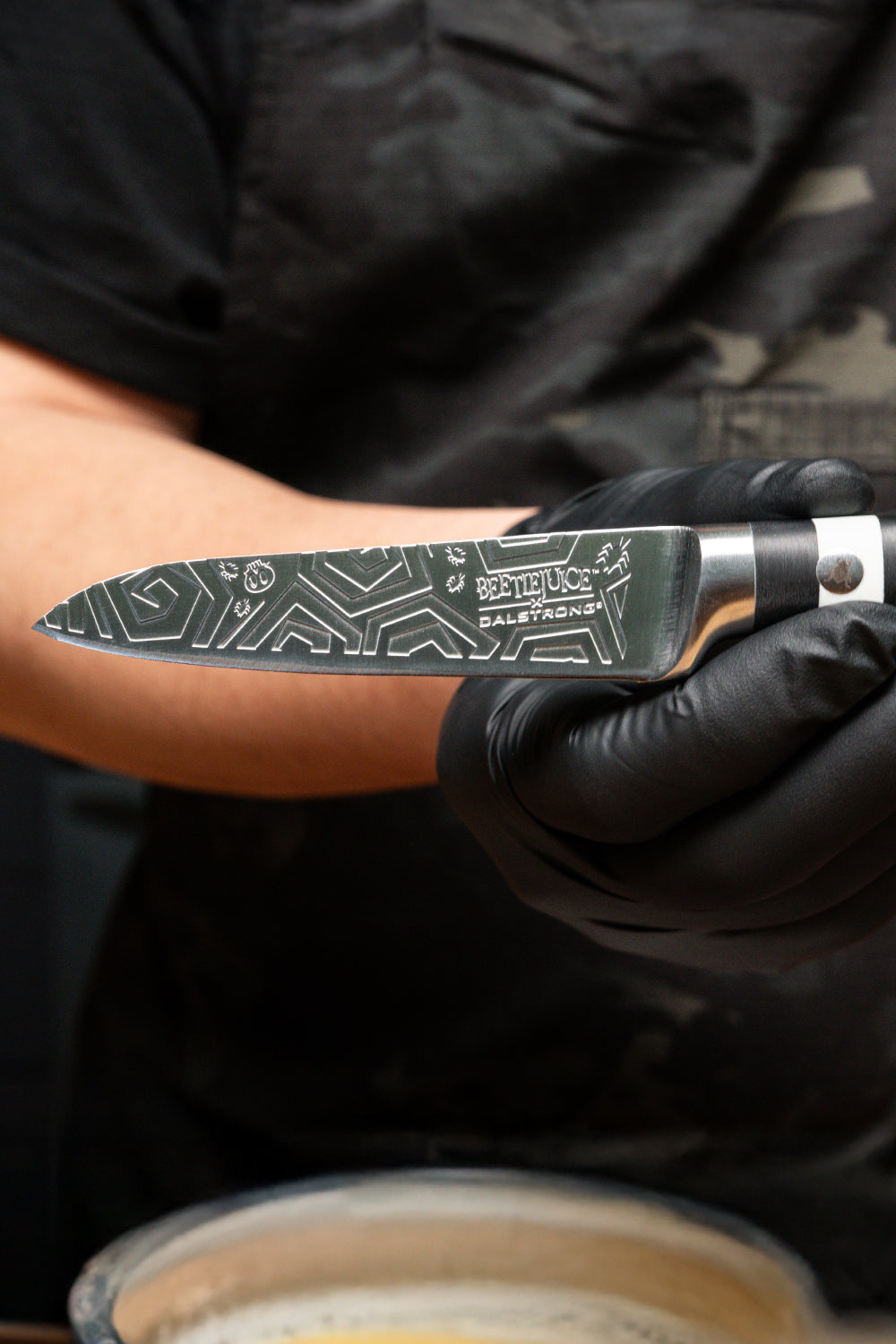 Premium 2-Piece Knife Set - Beetlejuice™ Themed Chef Knives by Dalstrong - Perfect for Halloween Cooking & Horror Movie Themed Kitchens