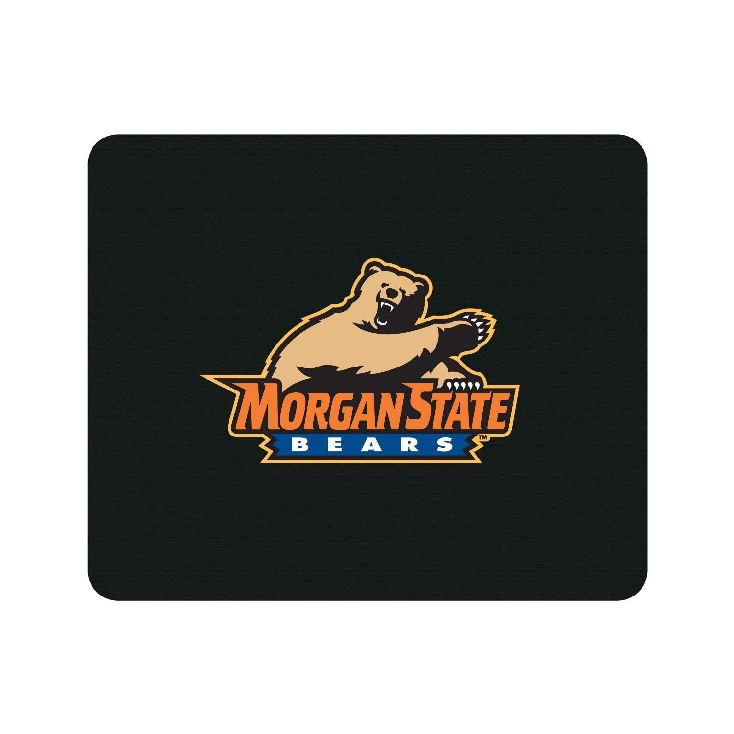 Morgan State University Mouse Pad - Soft Fabric Gaming & Office Desk Mat with Floral Lace Design - Perfect for Work, Gaming & Study (12x10 Inches)