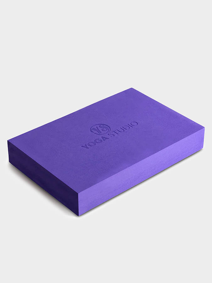 Premium EVA Yoga Block for Stability & Support - Non-Slip Yoga Brick for Poses & Alignment - Ideal for Home Yoga Studio, Hot Yoga & Pilates Practice