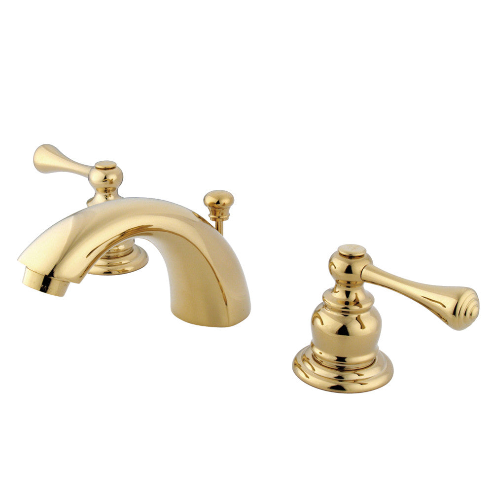 Kingston Brass KB3944BL Vintage Mini Widespread Bathroom Faucet - Classic 8