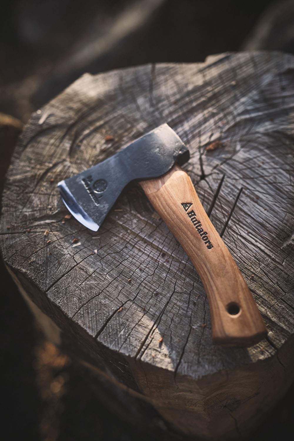 Hults Bruk Agelsjon Hand Hatchet - Premium Swedish Axe for Camping, Hiking & Outdoor Survival | Durable Wood Chopping Tool for Firewood & Bushcraft
