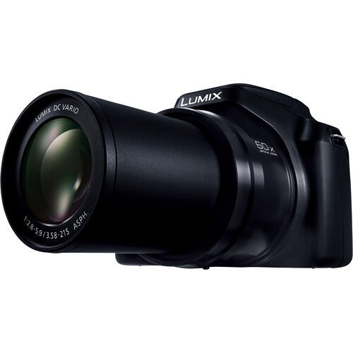 Panasonic Lumix FZ80D 4K Digital Camera with 60X Zoom Lens, WiFi & 18.1MP Sensor - Perfect for Travel Photography, Wildlife Shooting & Vlogging