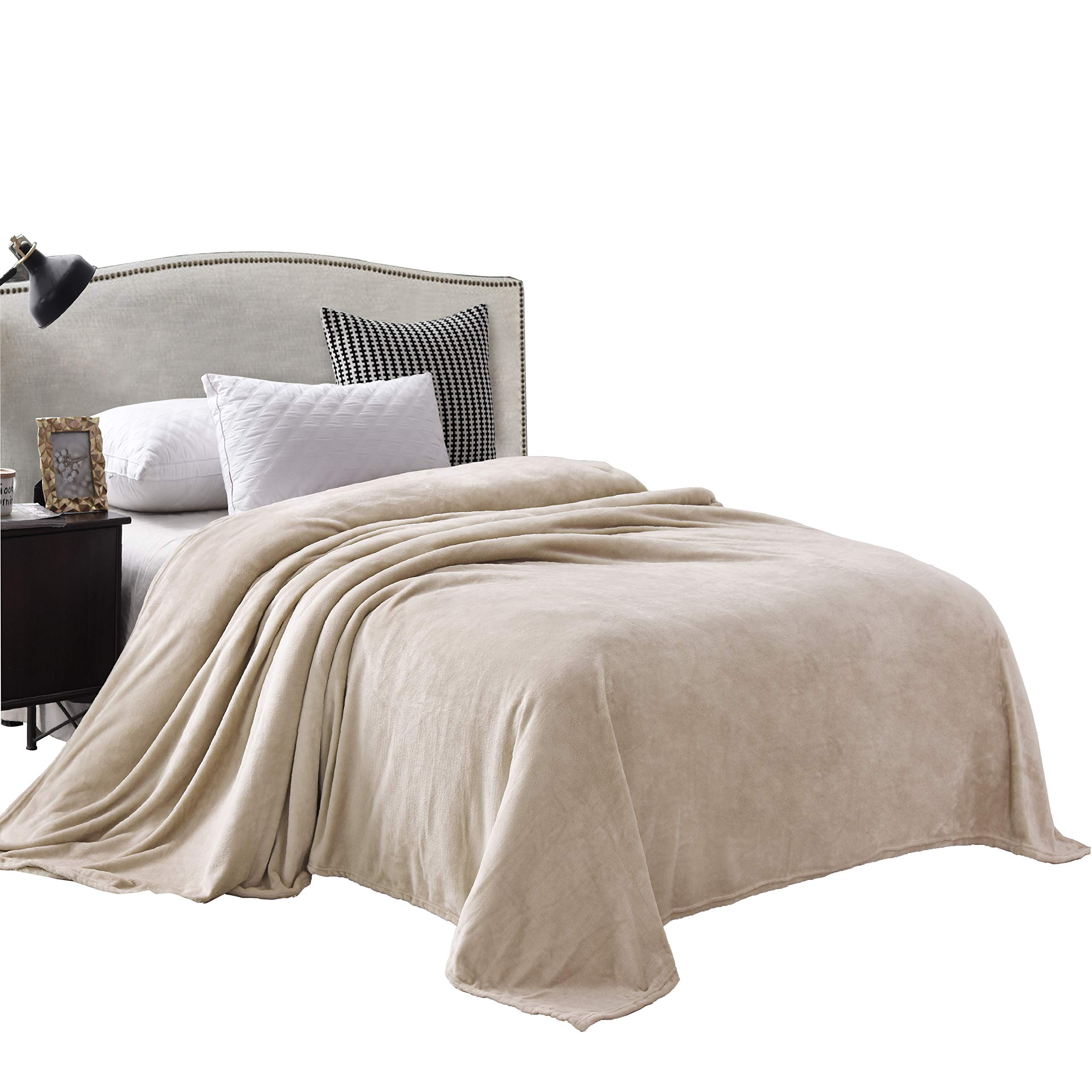 Luxurious Velvet Plush Micro Fleece 6-Piece King Size Sheet Set - 20