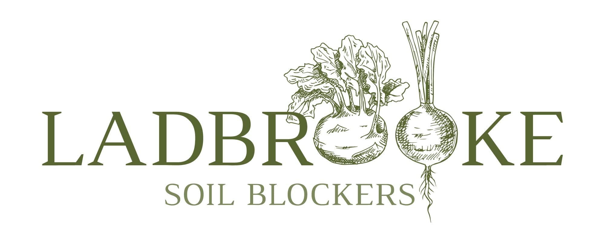 Ladbrooke Authentic Soil Block Maker - 20 Block Commercial Grade with Long Handle - Made in England - Perfect for Organic Gardening, Seed Starting & Greenhouse Use