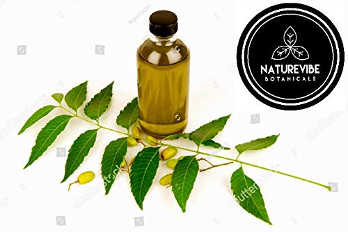 Organic Neem Oil & Fractionated Coconut Oil 32oz Duo - Cold Pressed, Unrefined for Hair, Skin & Nail Care | Natural Moisturizer for Dry Scalp, Massage & DIY Beauty Recipes