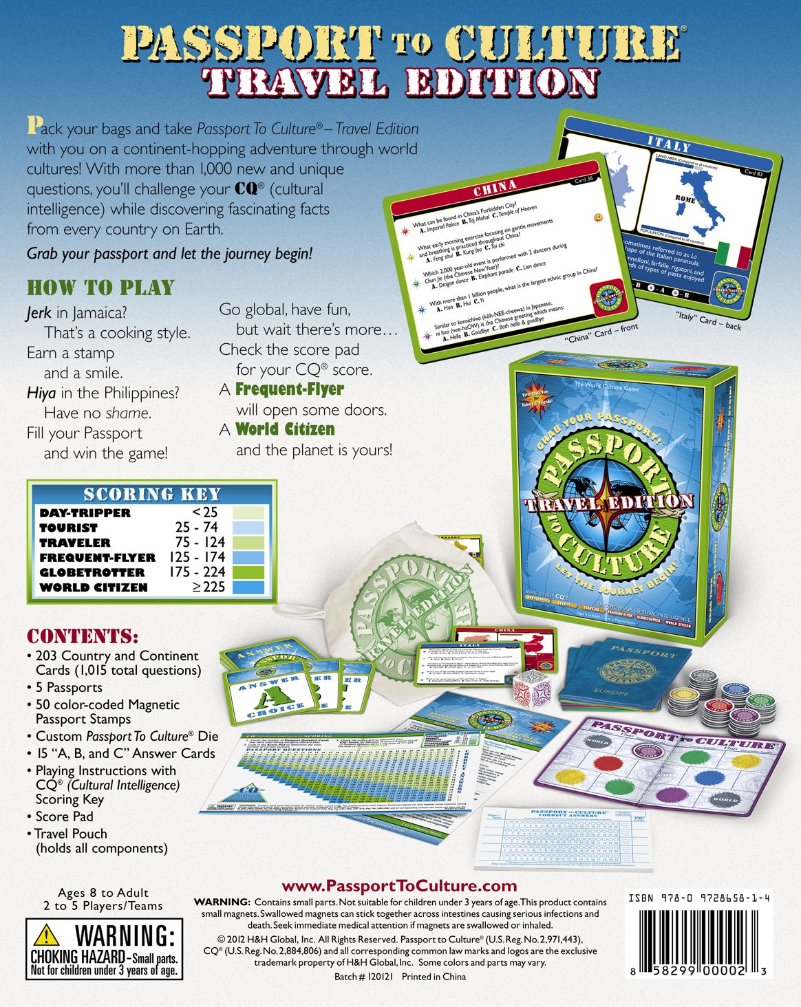 Passport to Culture® - Travel Edition | Explore Global Traditions & Cultural Experiences | Perfect for Travelers, Students & Cultural Enthusiasts