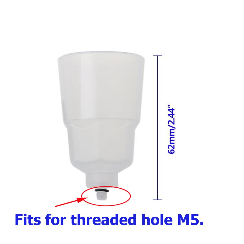2-Piece Bike Brake Bleed Funnel Kit with M5 Threaded Spout - Compatible with Shimano Hydraulic Brake Systems - Mineral Oil Transmission Tool for Mountain Bicycle Maintenance - Perfect for Home Bike Repair & Professional Mechanic Use