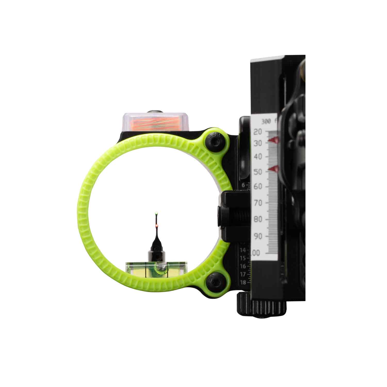 Black Gold Dual Trac Vertical 2 Pin Bow Sight with Wing Truss Base - Precision Archery Sight for Hunting & Target Practice