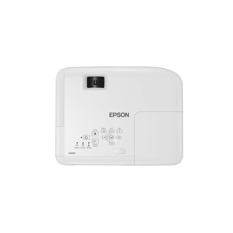 Epson EB-E01 3300 Lumen XGA 3LCD Business Projector - High Brightness for Office Presentations, Classroom Teaching & Home Theater Projection