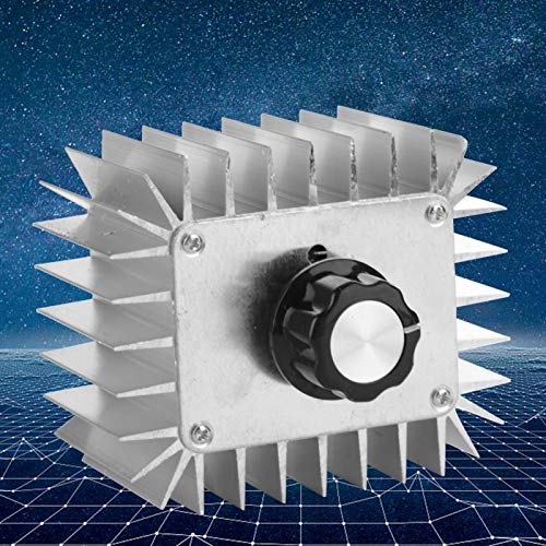 Motor Speed Controller - Aluminum Casing for Electric Lamps & Fans