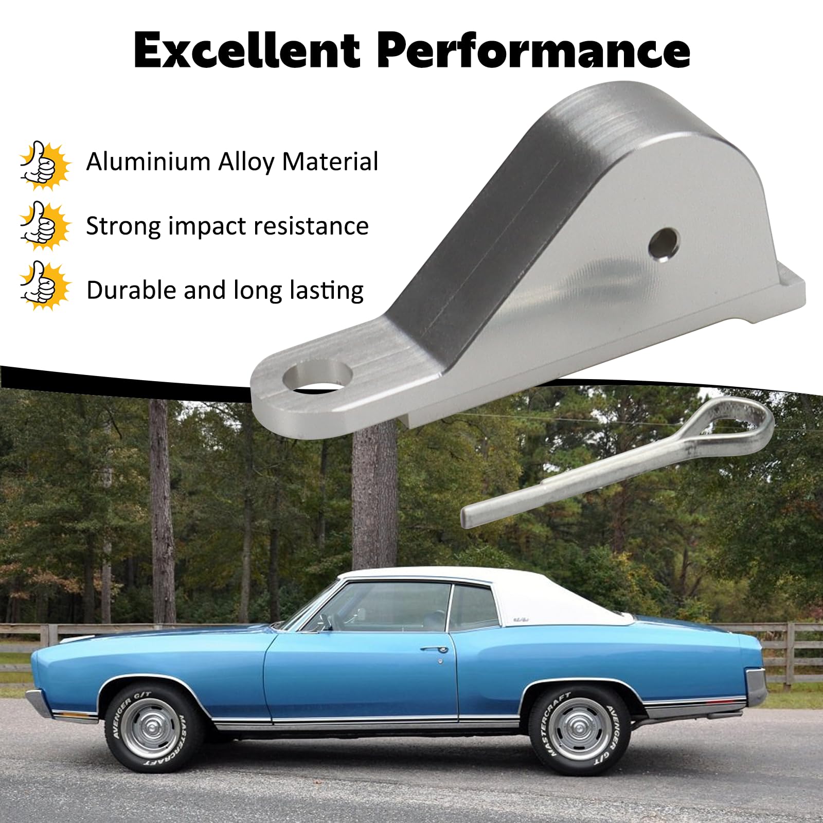 GM Chevrolet Chevelle Camaro AC Heater Box Blend Air Door Clip Replacement - Perfect for AC Air Conditioning Repair & Restoration Projects
