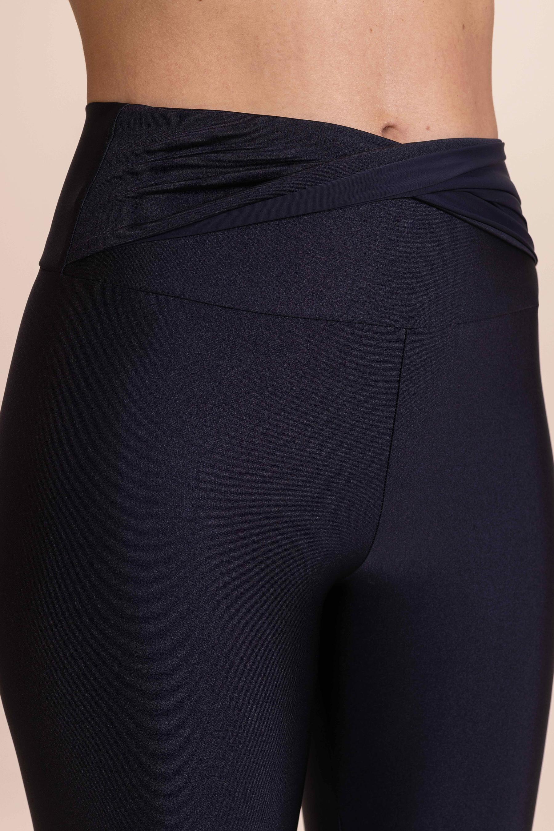 Cross Shine High Waist Yoga Leggings for Women - Comfortable & Stretchy Workout Pants for Running, Gym, and Everyday Wear