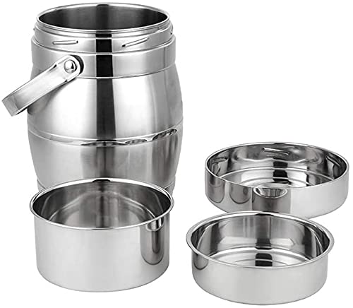 Premium Stainless Steel Vacuum Insulated Lunch Box - 3-Layer Copper Coated Bento Containers, 1.6L Eco-Friendly Food Storage for Office, School & Picnics - Leakproof & Temperature Control