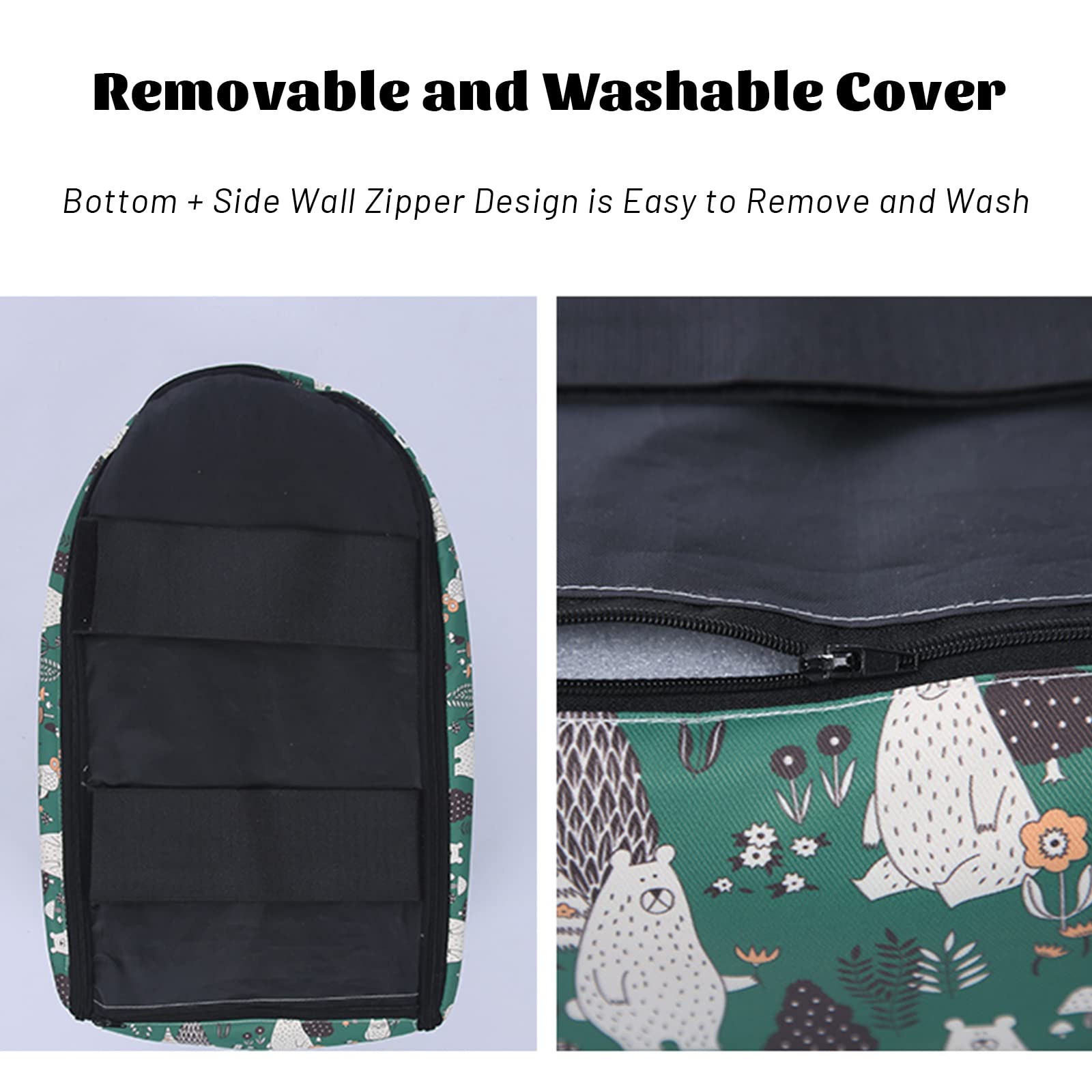 Dog Car Seat for Small Dogs & Cats - Pet Booster Seat with Removable Cover & Safety Tethers - Travel Safe & Comfortable for Road Trips & Daily Commutes
