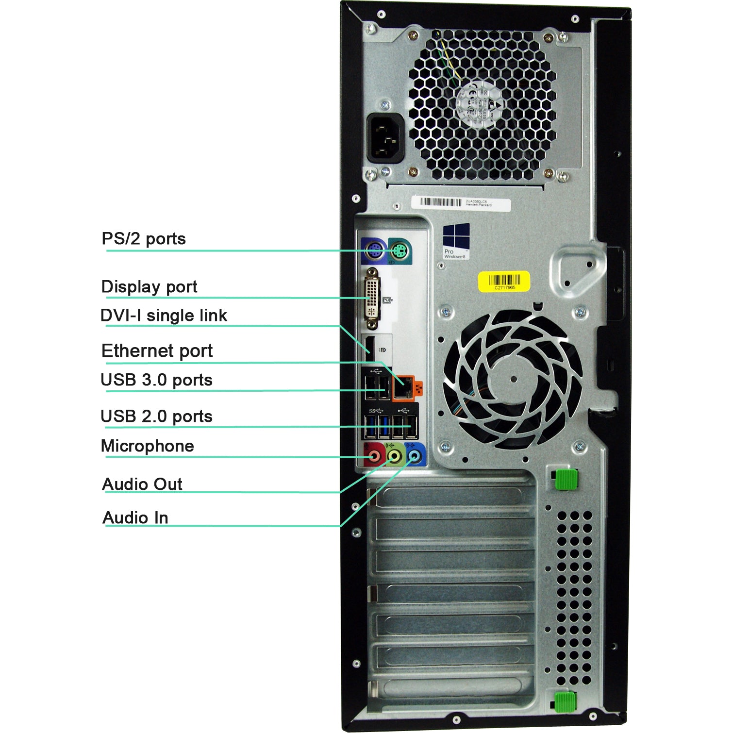 HP Z220 Workstation Tower - Intel Core i5 3570 3.4GHz Quad Core, 16GB DDR3 RAM, 256GB SSD + 2TB HDD, Windows 10 Pro 64-bit, WiFi, DVD-RW, Keyboard & Mouse Included - Perfect for Graphic Design, Video Editing & CAD Work