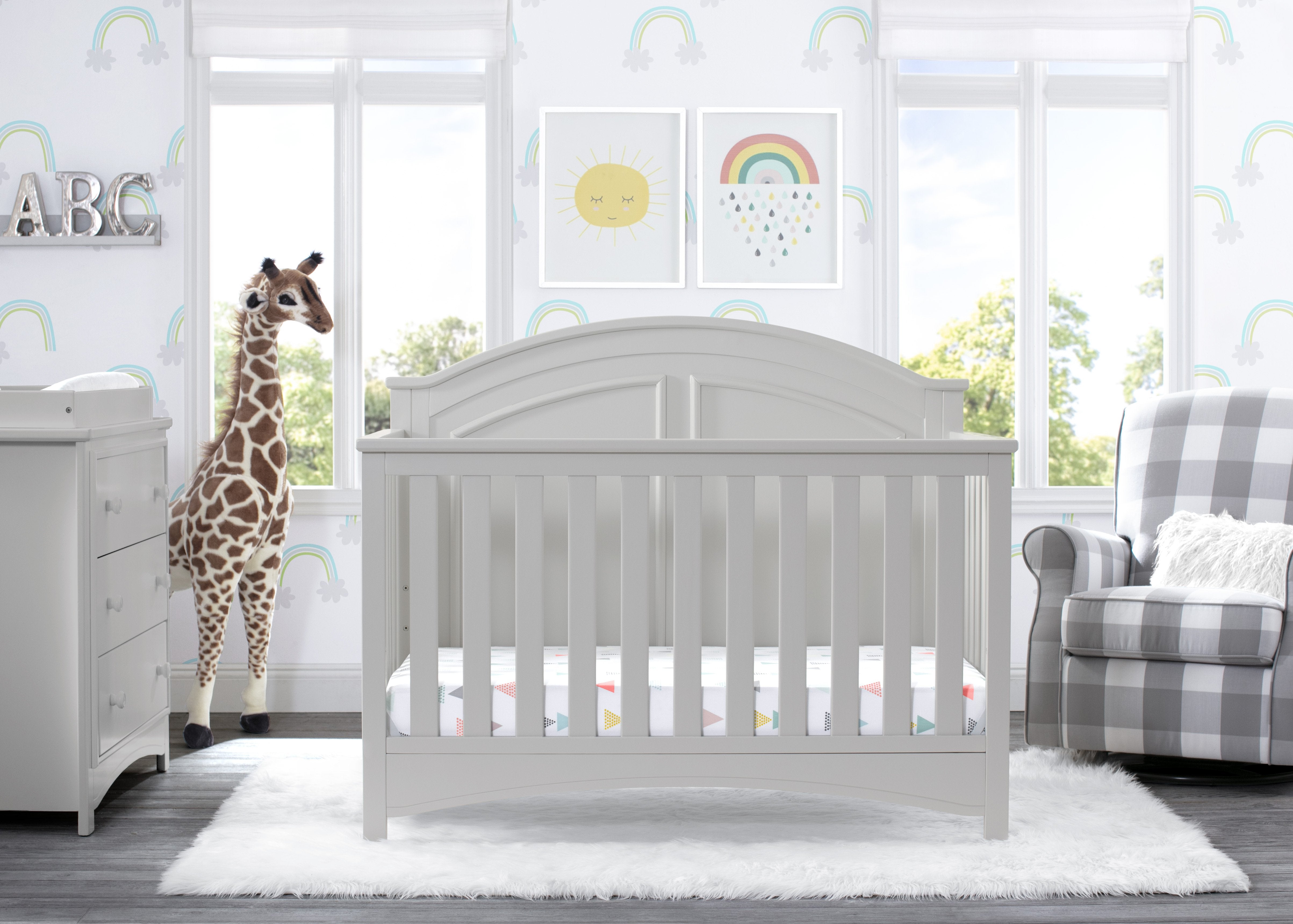 Perry 3-Drawer Baby Dresser with Changing Top - Nursery Storage & Diaper Changing Station for Newborns & Toddlers