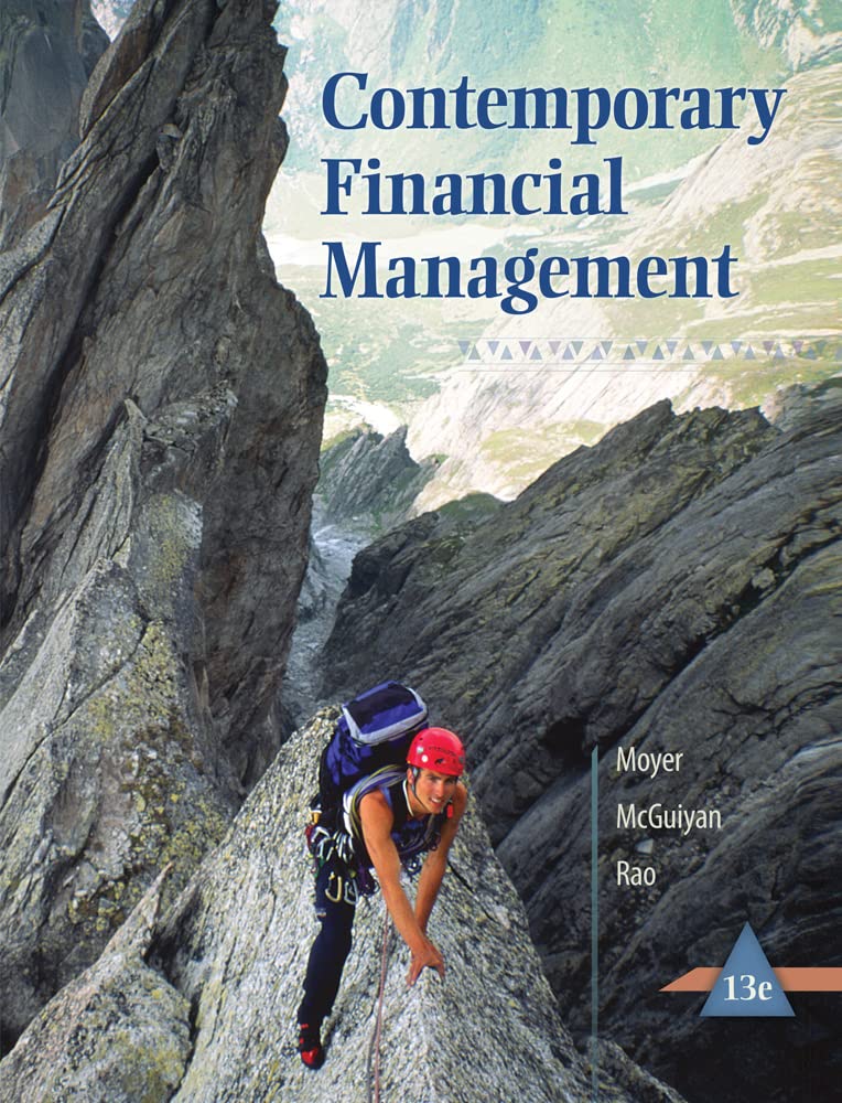 Contemporary Financial Management Textbook with Thomson ONE - Business School Edition 6-Month Access Card | Finance Education for MBA & Business Students | Perfect for University Courses & Professional Development