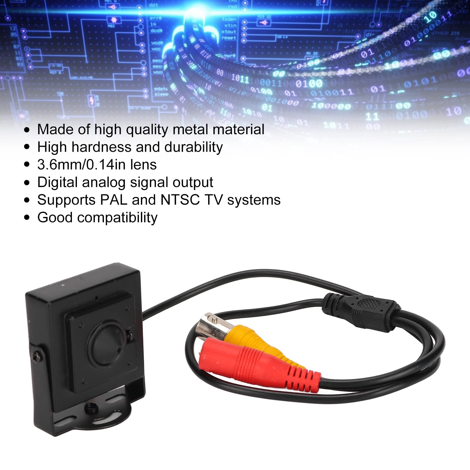 HD 700TVL Mini Security Camera Module - Plug & Play External Webcam for Face Recognition, Video Conferencing & Home Surveillance (Ideal for Zoom Meetings, Smart Home Security & PC Monitoring)